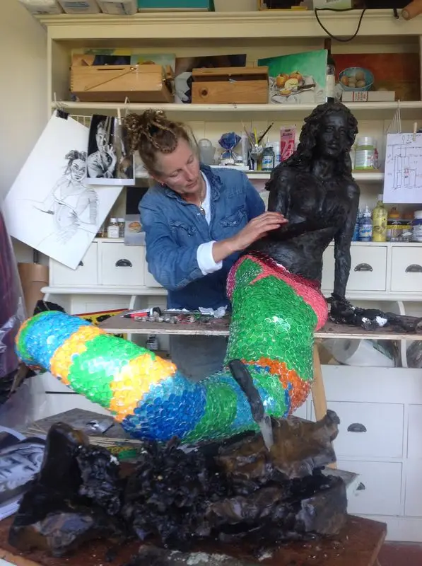 Mermaid | Making Process | Christine Wiersema