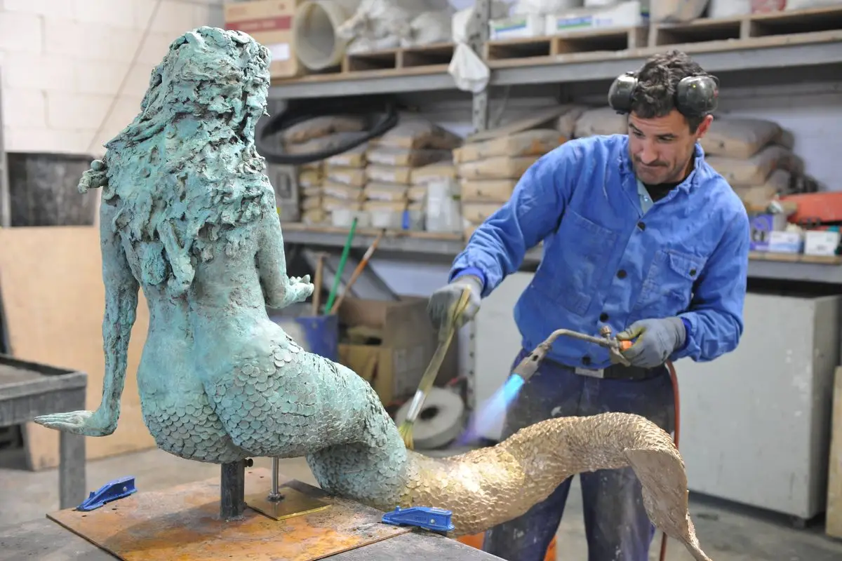 Mermaid | Making Process | Christine Wiersema