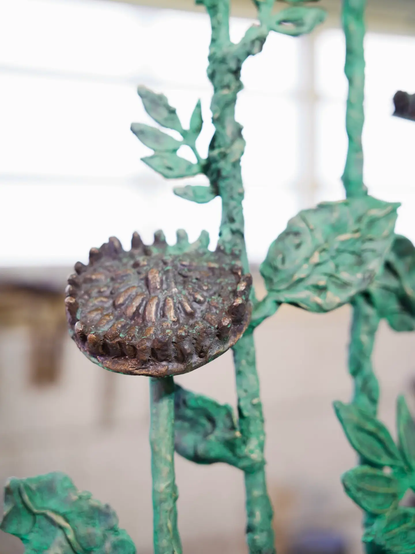 Sunflower Detail | The Sun | Inner Voice | Christine Wiersema